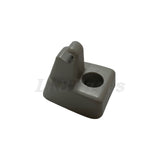 Left Front Sun Visor Retainer Clip Cirrus Gray