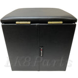Black Cubby Box w/ Cup Holder