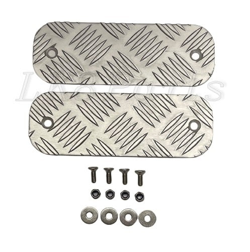 MAMMOUTH BUMPER TREADPLATES ANODIZED KIT