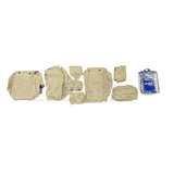 Rear Seat Waterproof Seat Covers Set in Sand