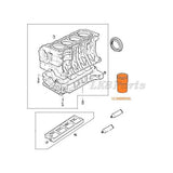 PISTON CYLINDER LINER SET x6