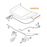 UPPER HOOD GAS STRUT