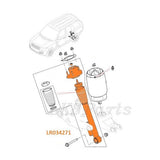 LH Rear Shock w/ ADV kit