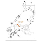 Genuine Throttle Body Heater Outlet Hose