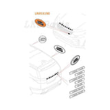 Front Name Plate Badge Genuine