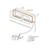 FRONT WINDSCREEN GLAZING RUBBER SEAL