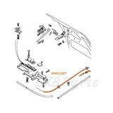 Hood - Cable Bonnet Release