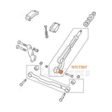 Front Radius Arm Bushes Set x4