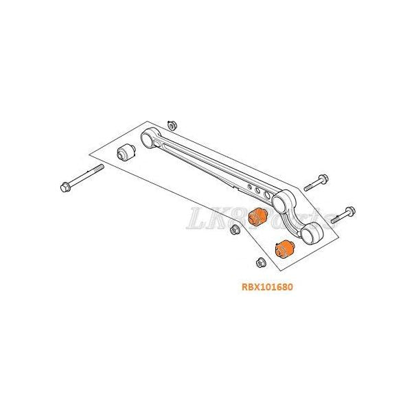 RBX101680PY Front Radius Arm Axle Poly Bush Set Discovery 2