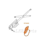 Left Driver Side Front Window Motor