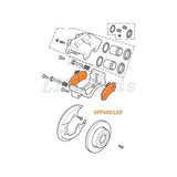 FRONT BRAKE PADS KIT DELPHI