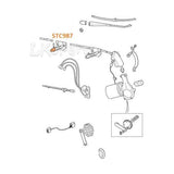 WINDSCREEN WIPER MOTOR SPINDLE ADAPTORS X2