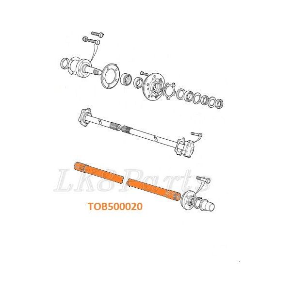 Rear Right Axle Drive Shaft – Lucky8 Off Road