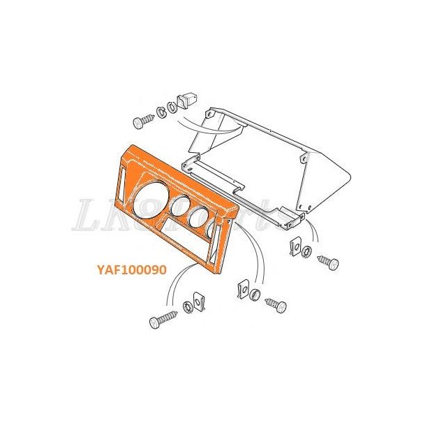 DEFENDER PANEL INSTRUMENT SURROUND LHD LEFT – Lucky8 Off Road