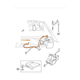 Discovery 2 Genuine Negative Battery Cable