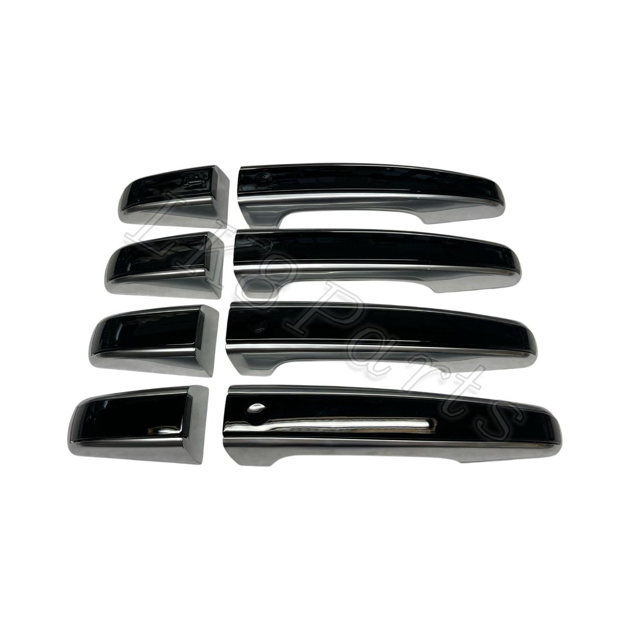 Gloss Black and Silver Door Handle Kit - Range Rover L405 – Lucky8