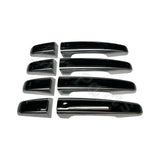 Gloss Black and Silver Door Handle Kit - Range Rover L405