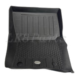 Defender L663 90 - Front Black Rubber Floor Mats Genuine