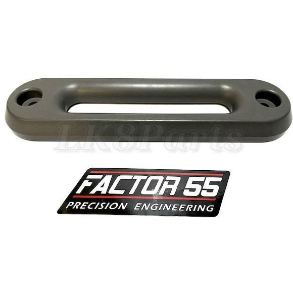 Factor 55 Gray UltraHook Winch Hook & Fairlead for Synthetic Rope Combo