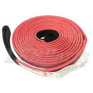 Factor 55 Tow Strap 30 Foot X 2 Inch Black/Red 00074