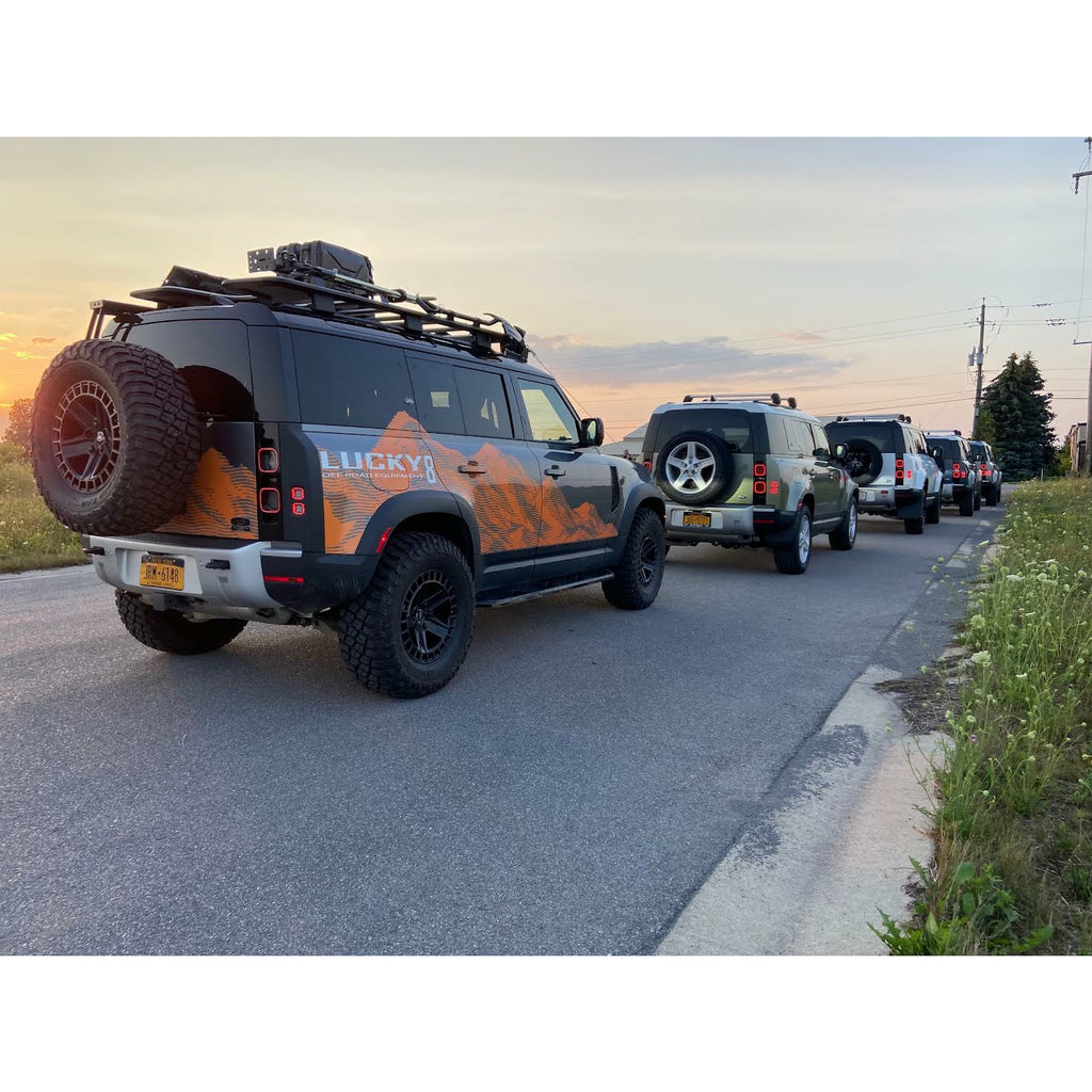 Jerry Can Roof Kit Lucky8 Off Road