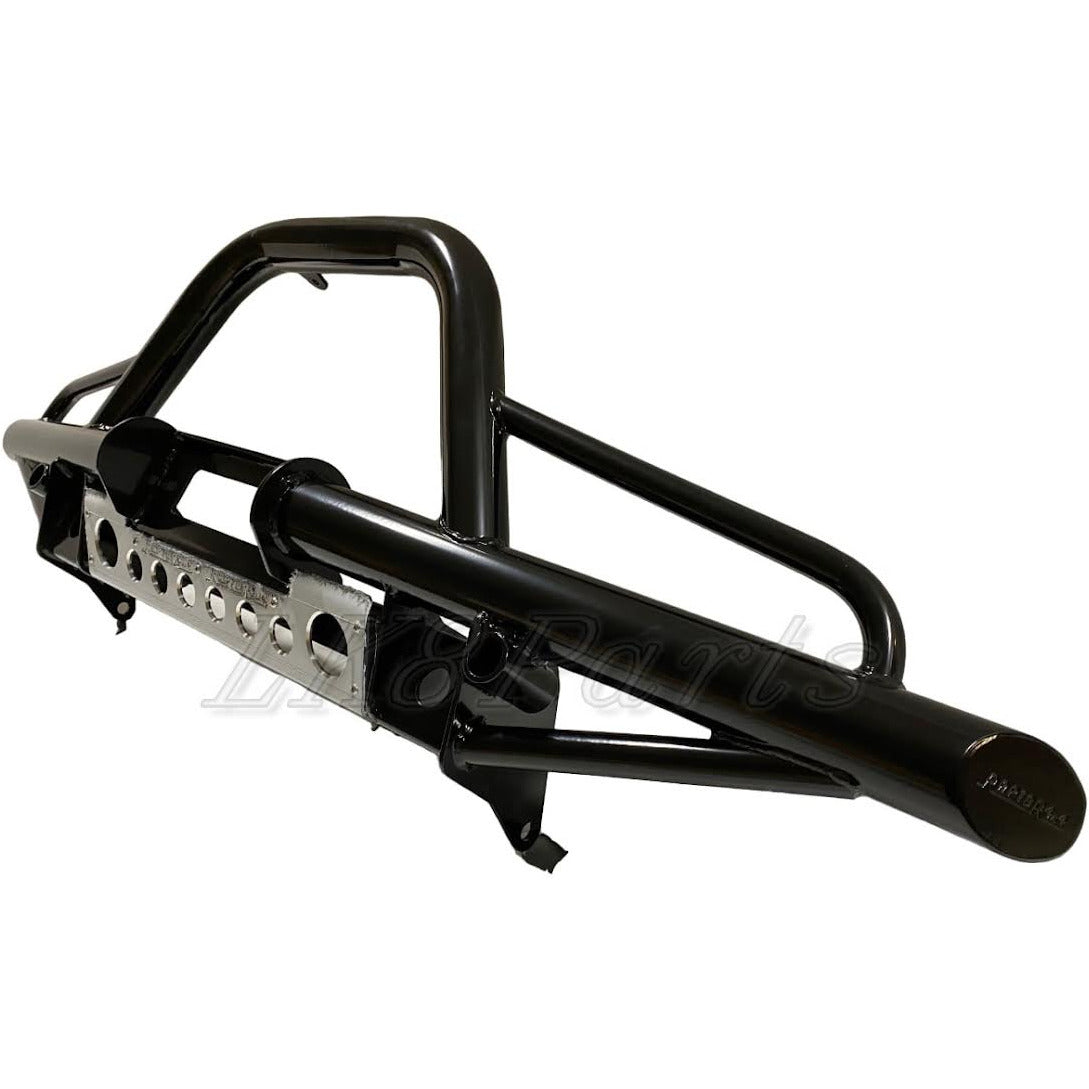 030112 – Raptor 4x4 Tubular Front Winch Bumper – Lucky8 Off Road