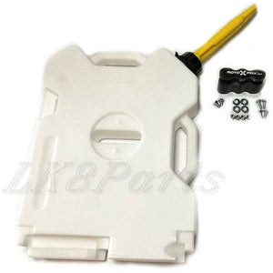 White Rotopax with standard pack mount kit