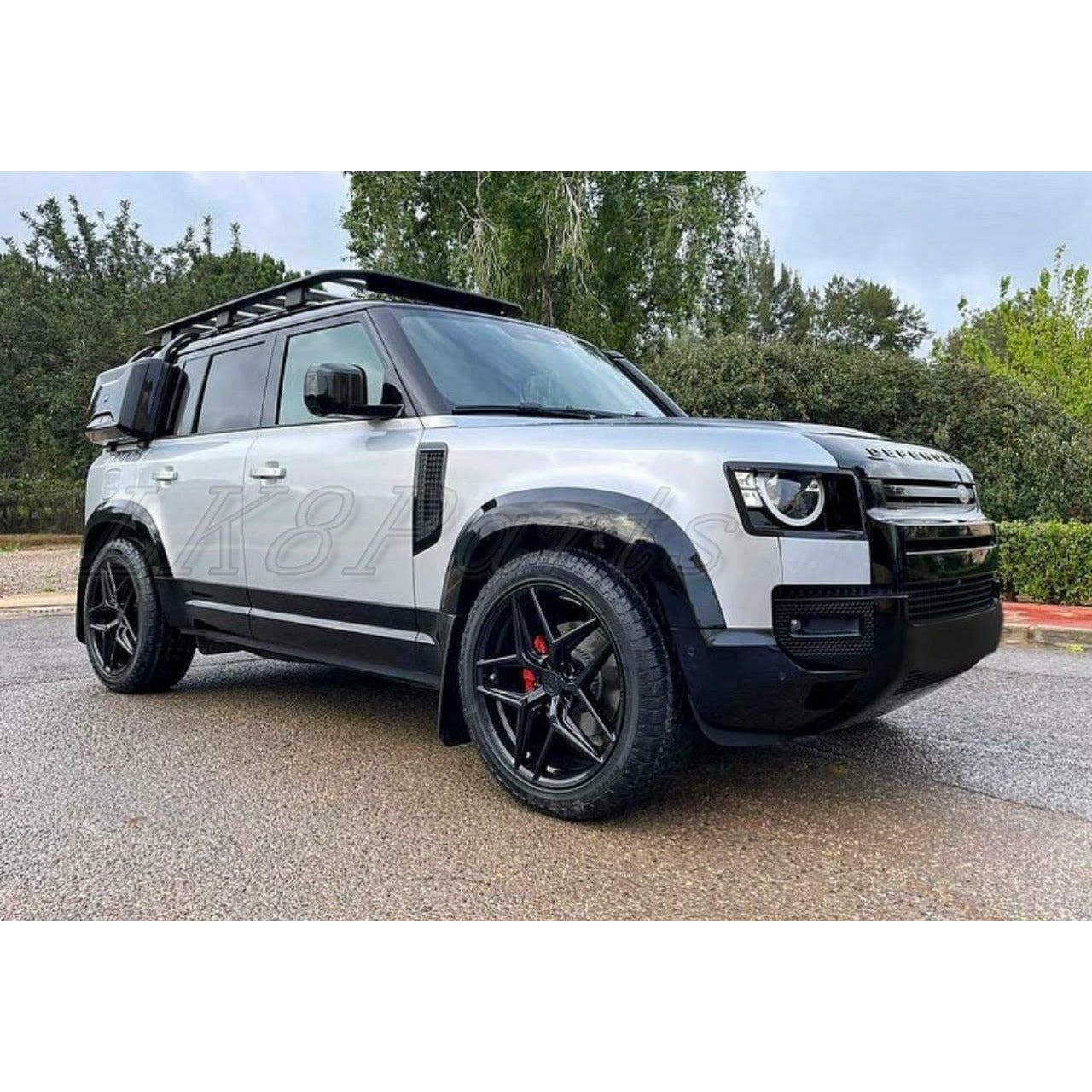DEFENDER L663 GLOSS BLACK STEALTH PACK FENDER FLARES – Lucky8 Off Road