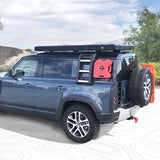 RUGGED® Rooftop Tent w/ Low Mount Crossbars