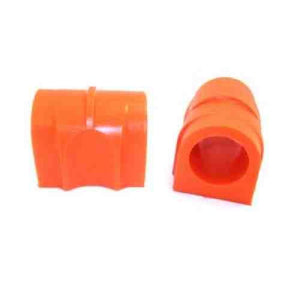 POLYBUSH RRS WITH DYNAMIC SUSPENSION FRONT ANTI ROLL BAR CLAMP (34MM) ORANGE