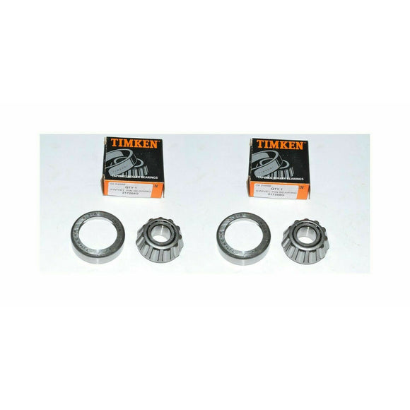 Bottom Swivel Pin Bearings Set x2