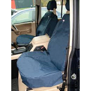 BLUE WATERPROOF FRONT SEAT COVERS SET