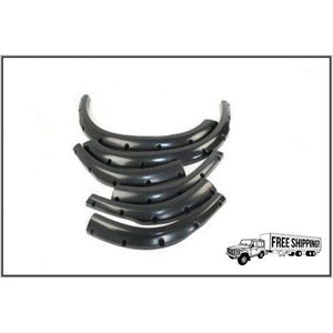 Terrafirma TF115 wide wheel arch kit for Land Rover Discovery 2 – 2-inch wider arches, black plastic finish, full install kit included