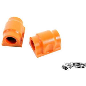 FRONT ANTIROLL BAR CLAMP BUSH POLYBUSH KIT ORANGE