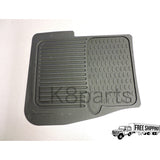 Front & Rear Rubber Floor Mats Set GENUINE