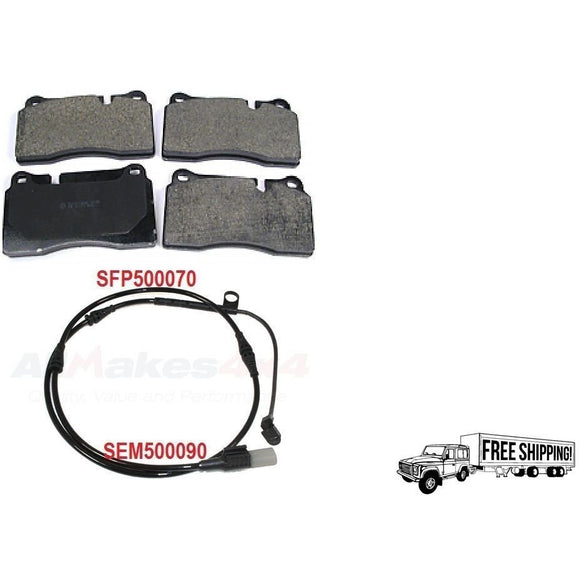 FRONT BRAKE PADS & SENSOR