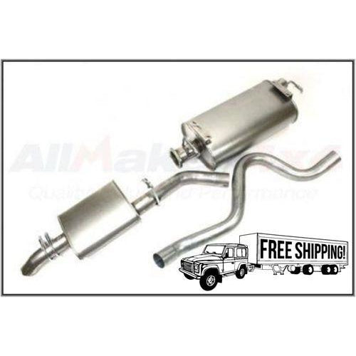 SILENCER REAR TAIL PIPE EXHAUST SYSTEM MUFFLER