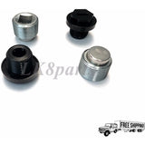 FRONT & REAR DIFFERENTIAL AXLE OIL LEVEL & DRAIN PLUGS