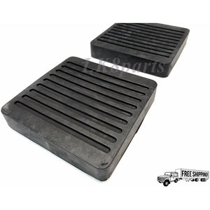 CLUTCH & BRAKE PEDAL PAD SET X2