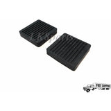 CLUTCH & BRAKE PEDAL PAD SET X2