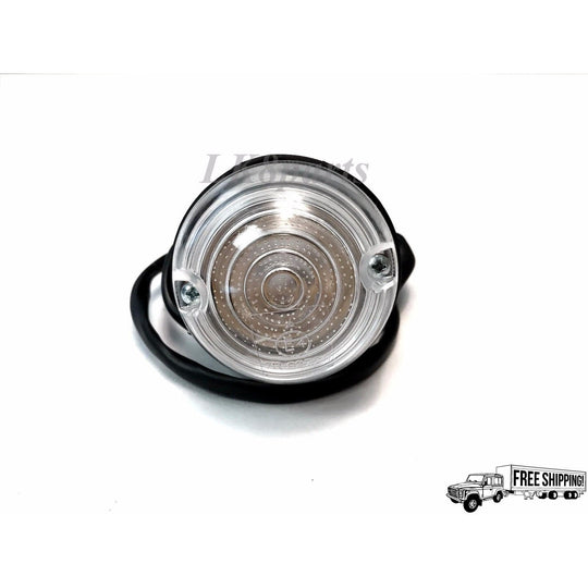LAND ROVER SERIES CLEAR FRONT CONICAL LAMP ASSEMBLY