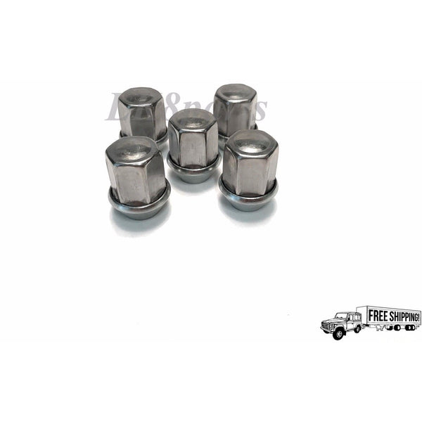 4x EVO5 Sicherungsradmuttern Für Nissan Qashqai 2013 Auf (Alufelgen) Silber