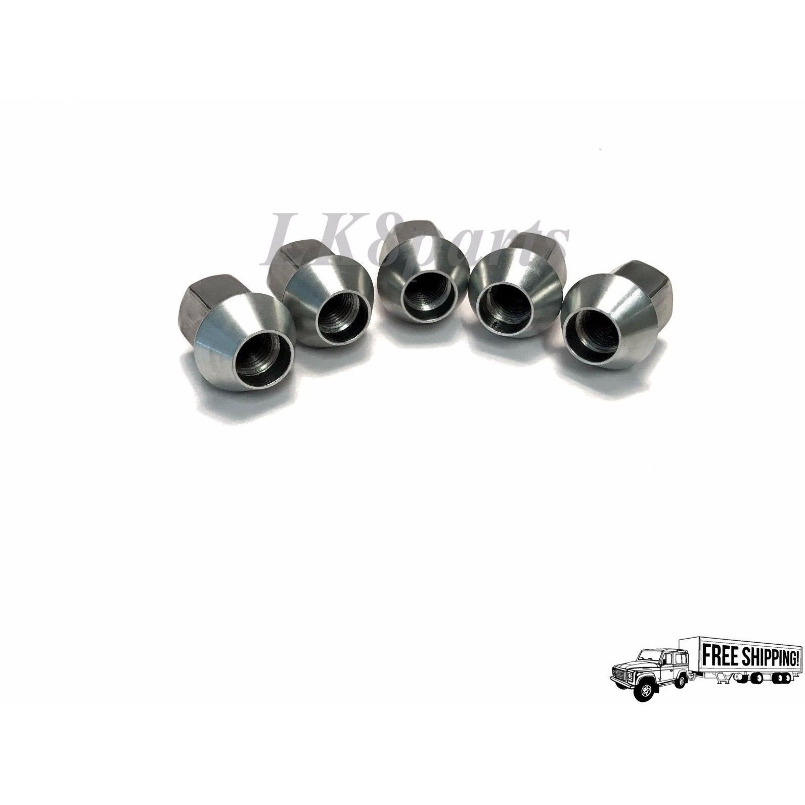 Land Rover Range Rover Evoque Log Nut For Alloy Wheel Set Of 20 LR001381 New Land Rover Range Rover Evoque Log Nut For Alloy Wheel Set Of 20 LR001381 New