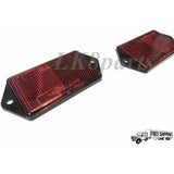 REAR REFLECTORS RED SET X2