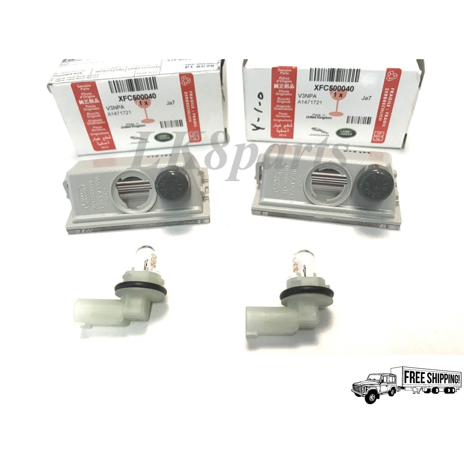 LICENSE PLATE LAMP - SET 2 GENUINE – Lucky8 Off Road