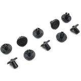 Wheel Arch Mud Spat Eyebrow Rivet Clips Set of 10
