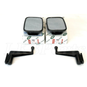 Genuine Side Door Exterior Mirror Glass and Arm Set