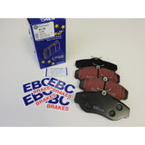 FRONT EBC PADS AND ROTOR SET