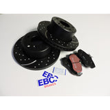 FULL EBC BRAKE KIT - FRONT AND REAR