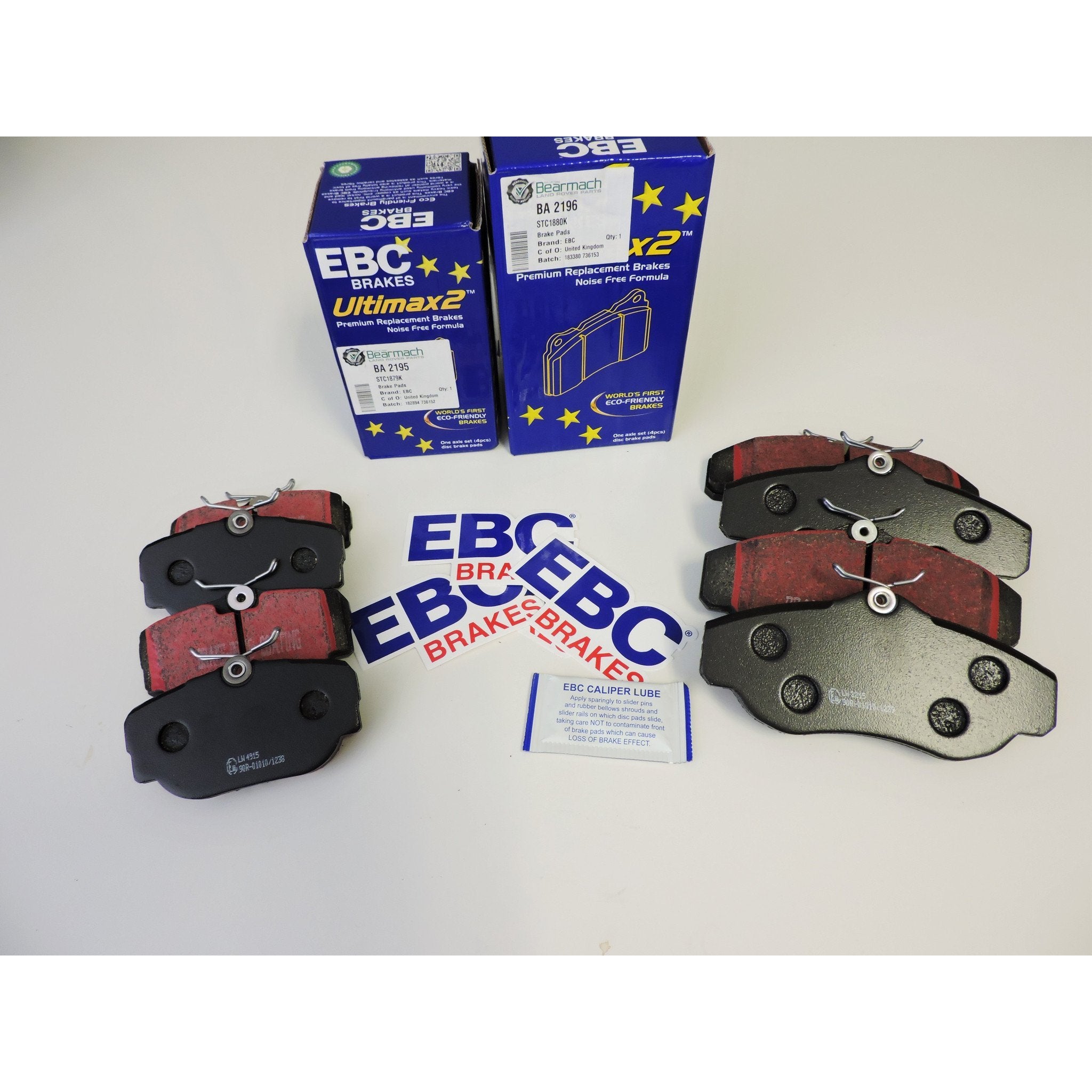 Full EBC Brake Pad and Rotor Set - Front and Rear – Lucky8 Off Road